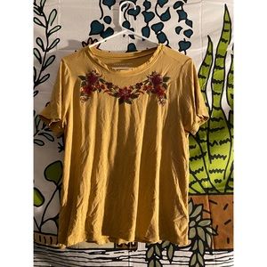 Flower tee